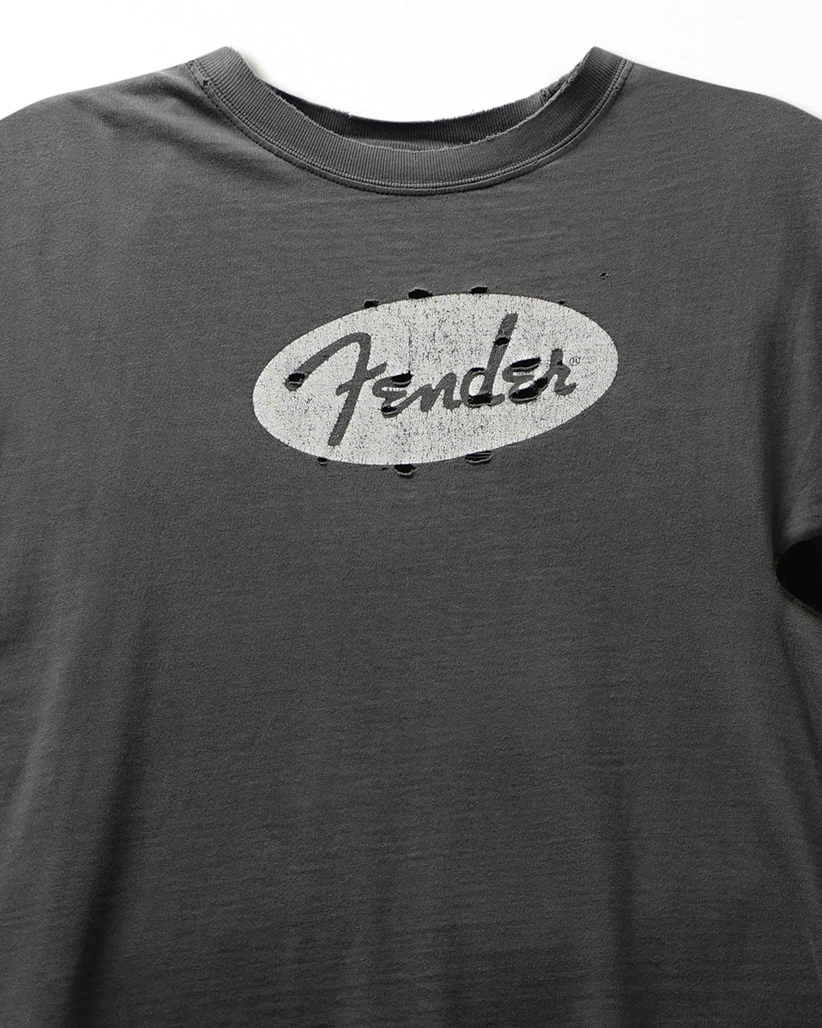Vintage Fender Black Faded Distressed Sleeveless T-Shirt - product view 2