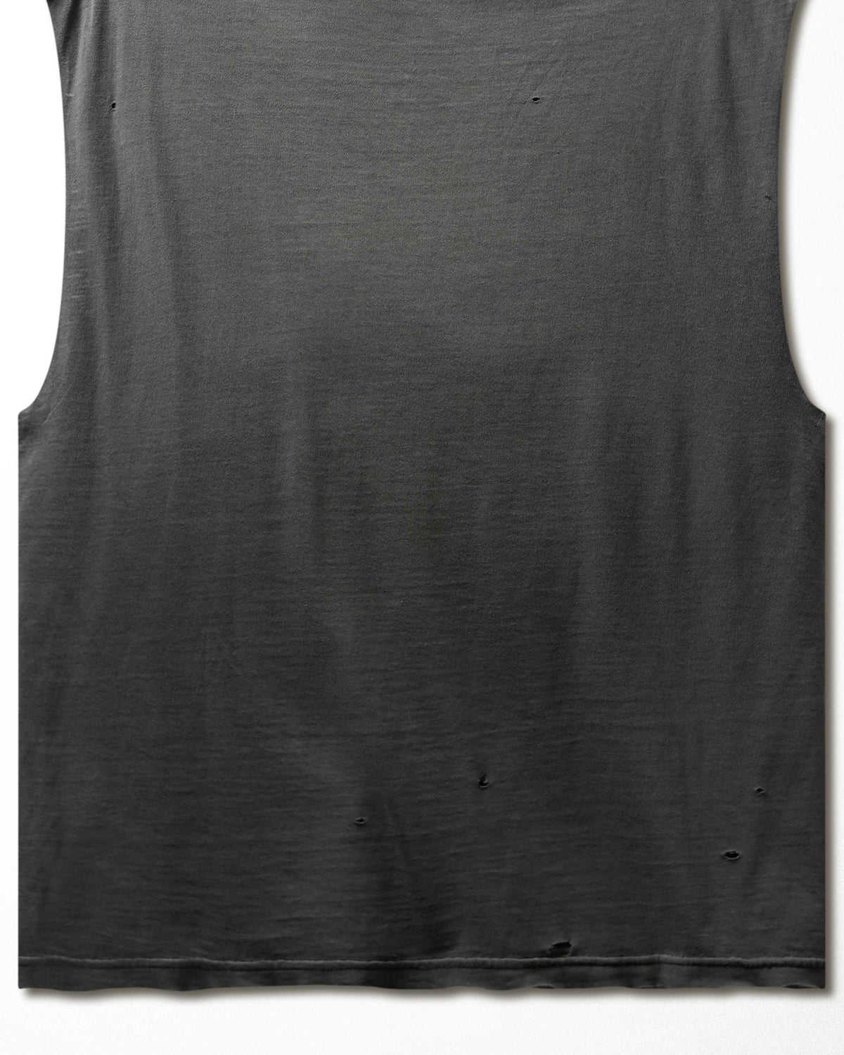 Vintage Fender Black Faded Distressed Sleeveless T-Shirt - product view 6