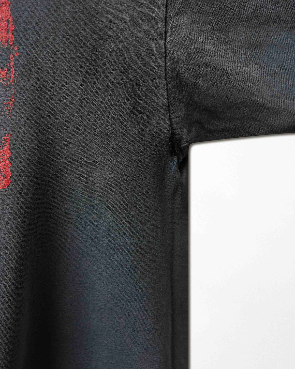 Vintage Hyland "NWO New World Order" Black Faded Distressed T-Shirt - product view 4