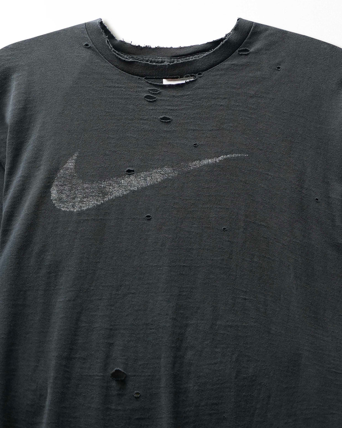 Vintage Nike Black Faded Distressed T-Shirt - product view 2