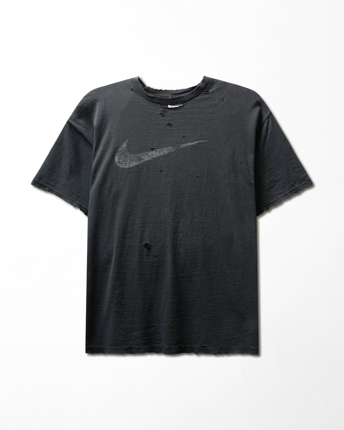 Vintage Nike Black Faded Distressed T-Shirt - product view 1