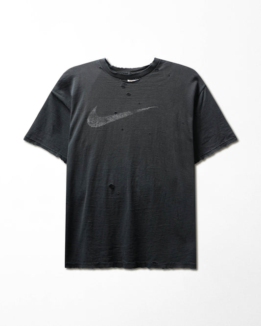 Vintage Nike Black Faded Distressed T-Shirt - product view 1
