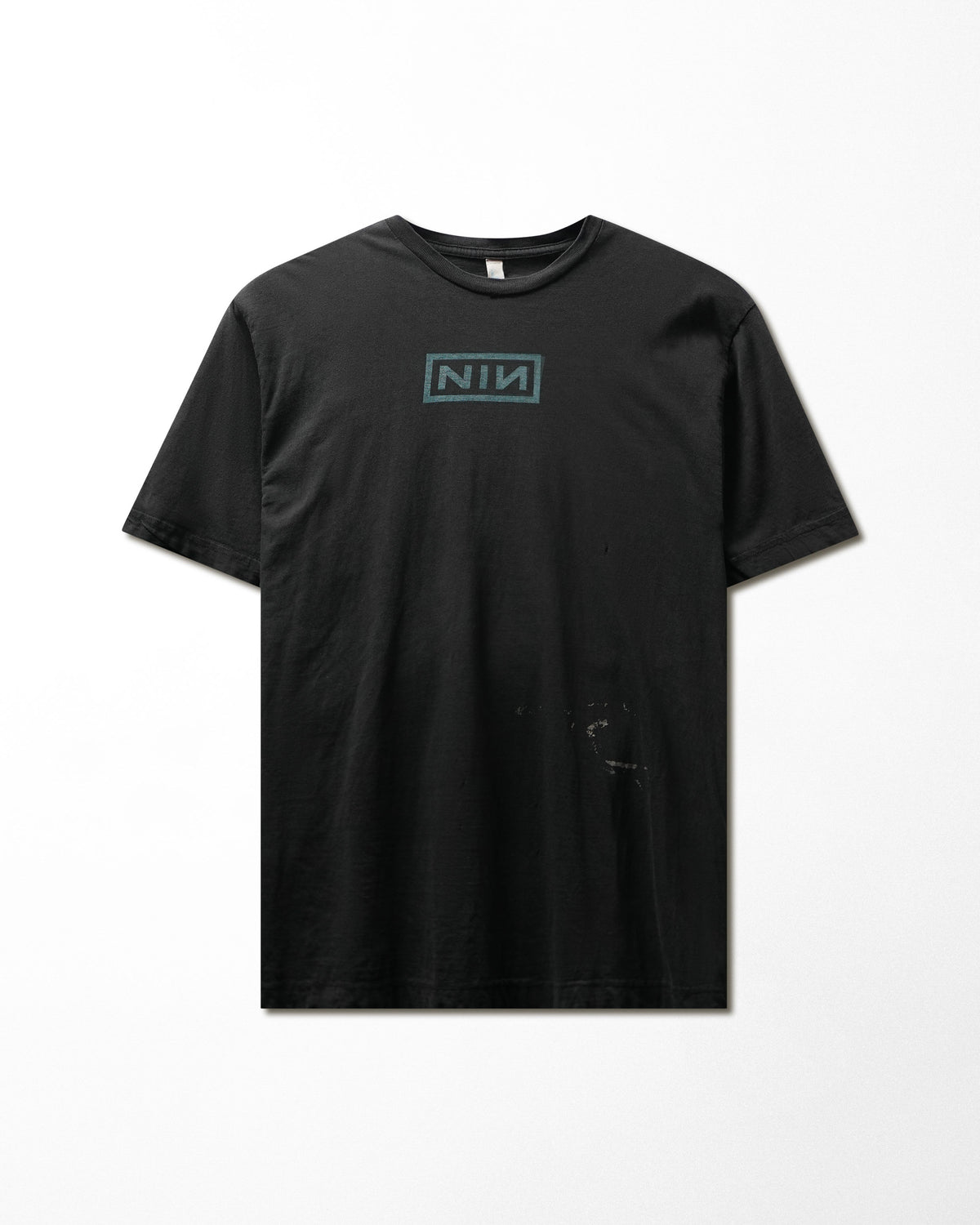 Vintage Tultex "Nine Inch Nails Wave Goodbye" Black Faded Distressed T-Shirt - product view 1