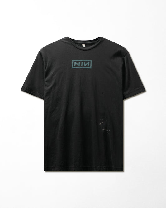 Vintage Tultex "Nine Inch Nails Wave Goodbye" Black Faded Distressed T-Shirt - product view 1