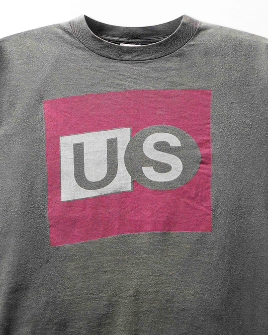 Vintage Gem “US” Black Faded T-Shirt - product view 1