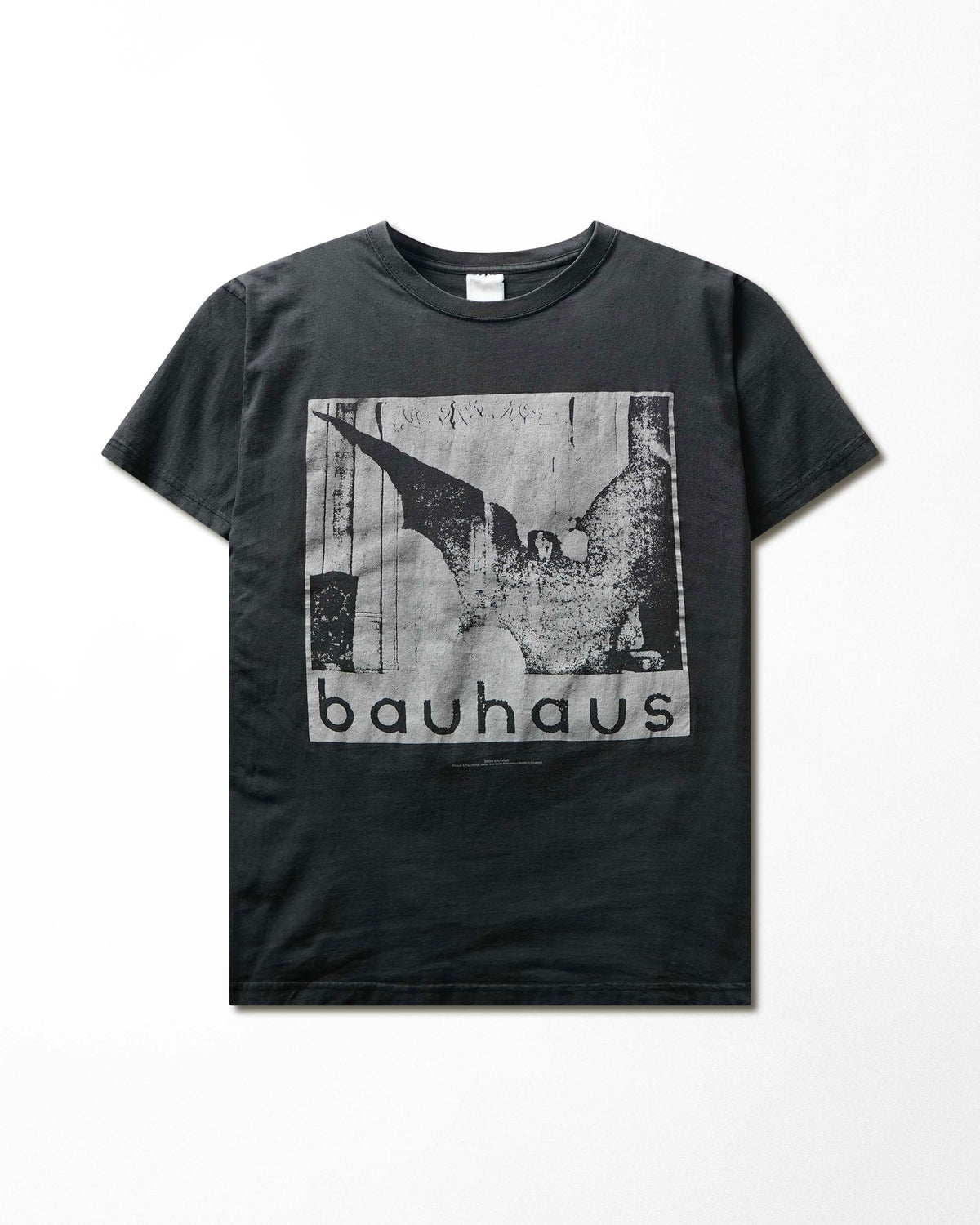 Vintage Fan Shirt "Bauhaus" Black Faded T-Shirt - product view 1