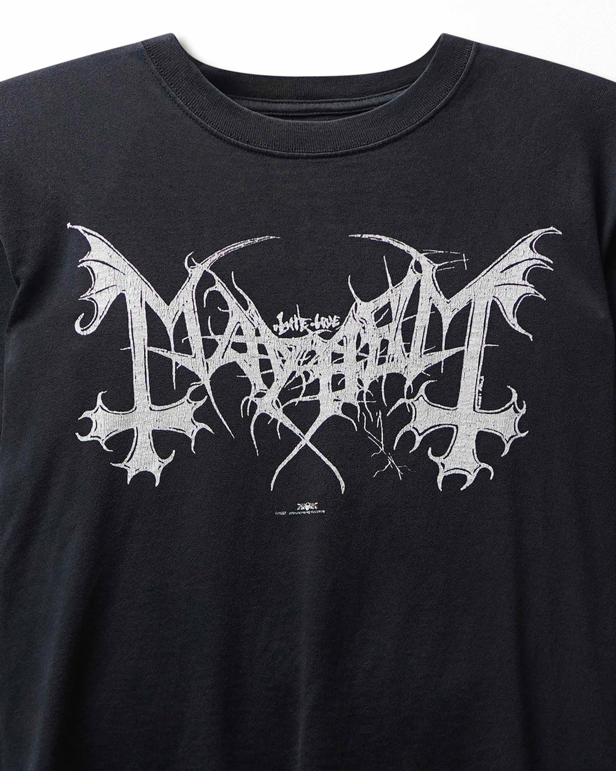 Vintage Anvil "Mayhem" Black T-Shirt - product view 2