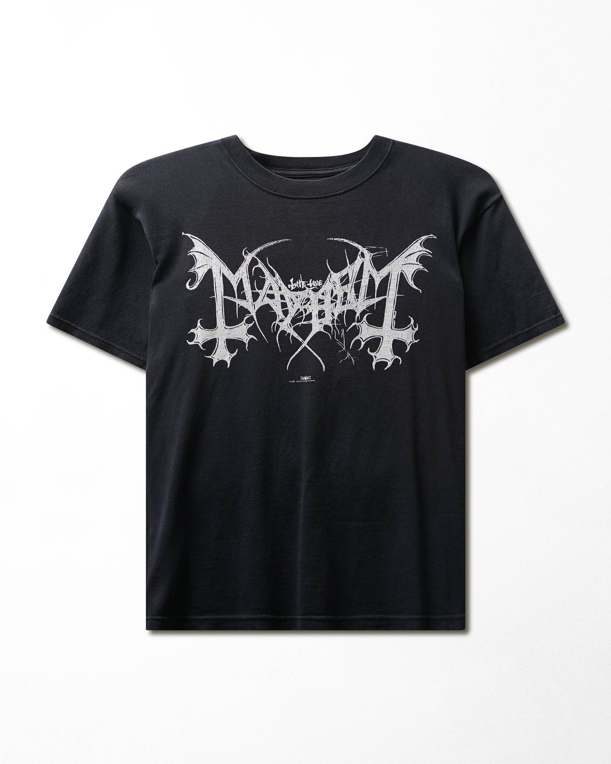 Vintage Anvil "Mayhem" Black T-Shirt - product view 1