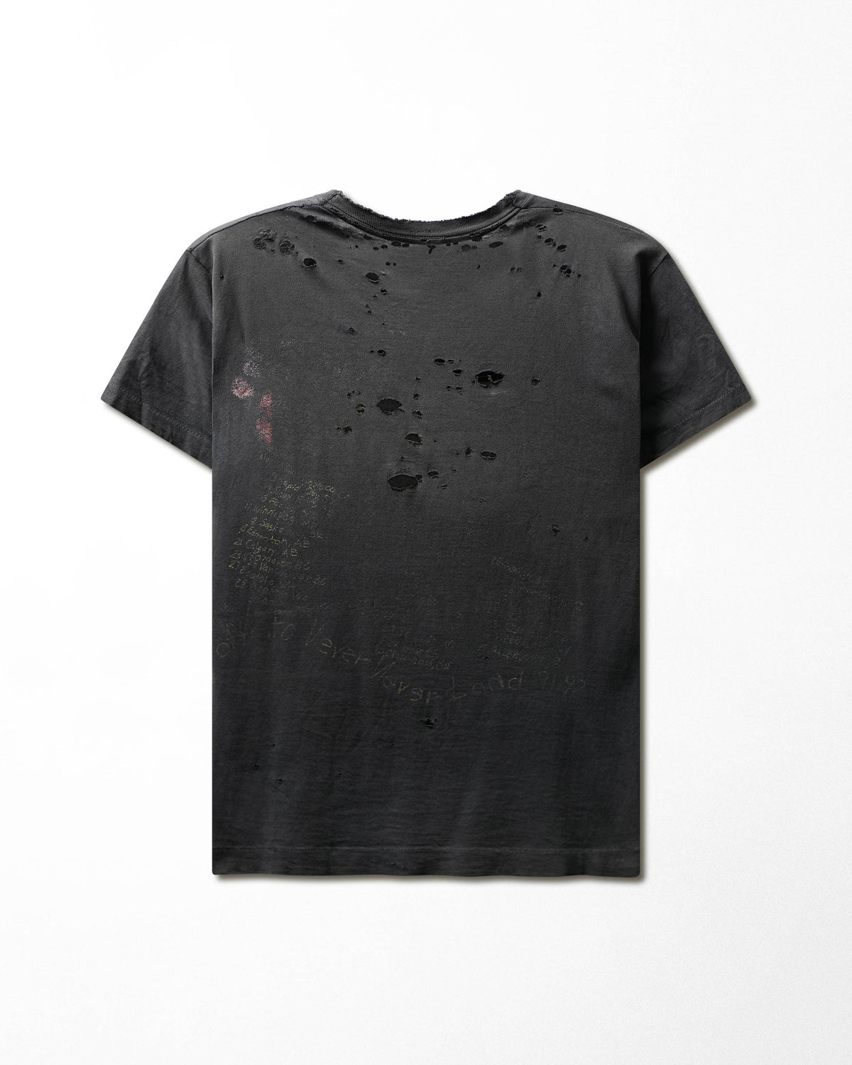 Vintage "Metallica Sandman" Black Faded Distressed T-Shirt - product view 3