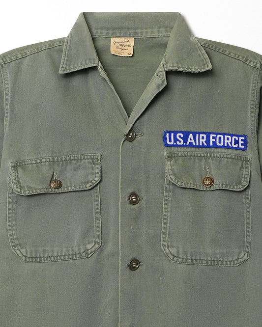 U.S. AIR FORCE OG-107 GREEN SHORT SLEEVE SHIRT