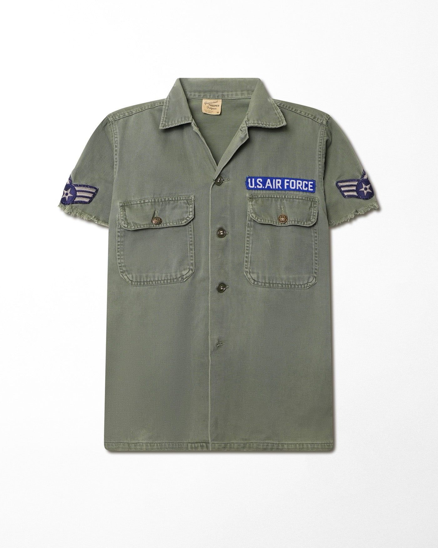 U.S. AIR FORCE OG-107 GREEN SHORT SLEEVE SHIRT