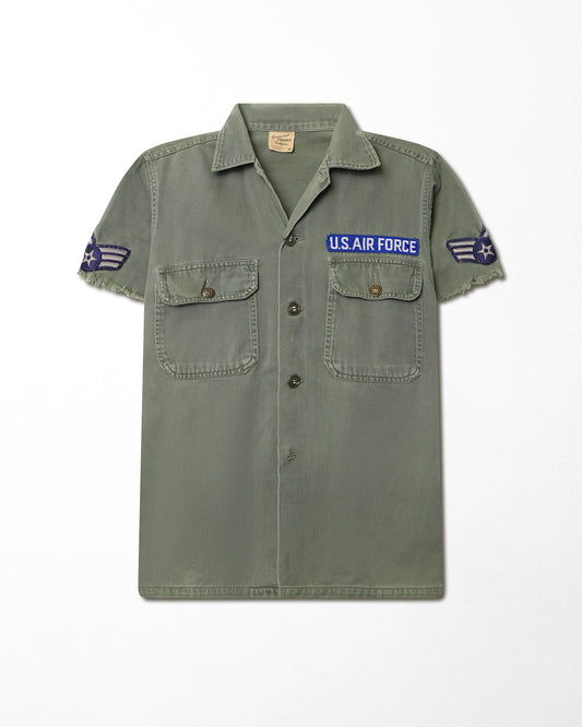 U.S. AIR FORCE OG-107 GREEN SHORT SLEEVE SHIRT
