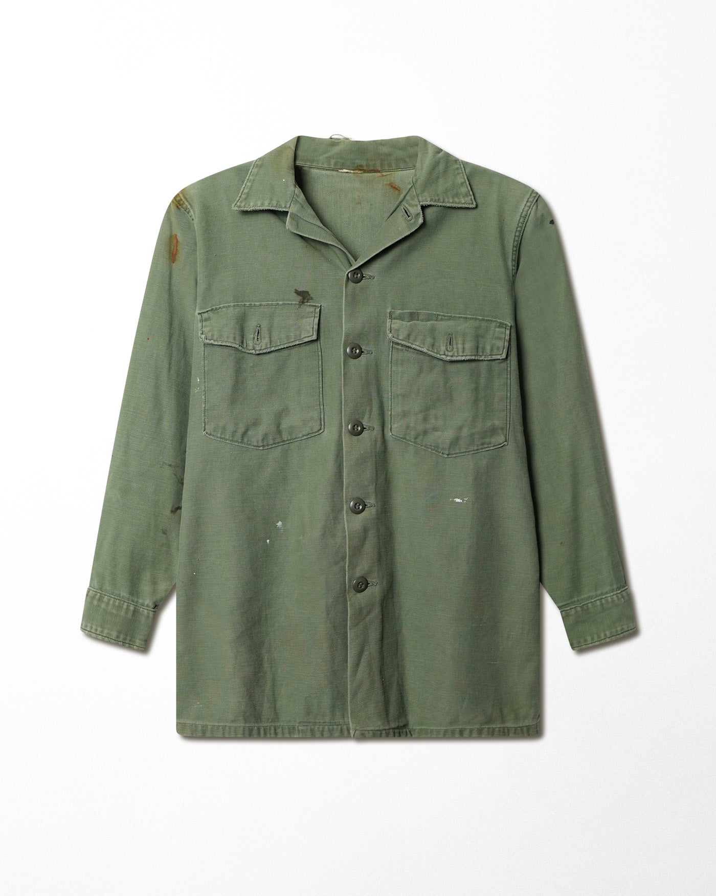 OG-107 GREEN STAINED SHIRT