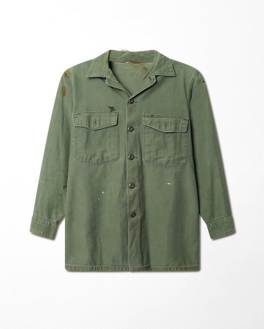 OG-107 GREEN STAINED SHIRT