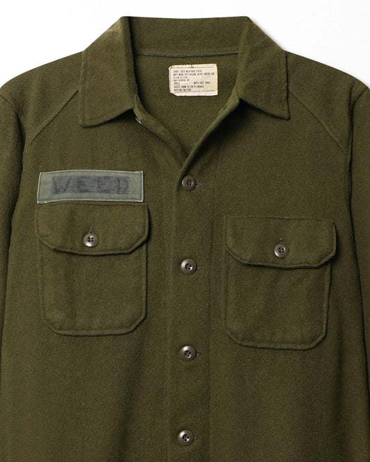 US ARMY OG-108 WOOL OLIVE SHIRT