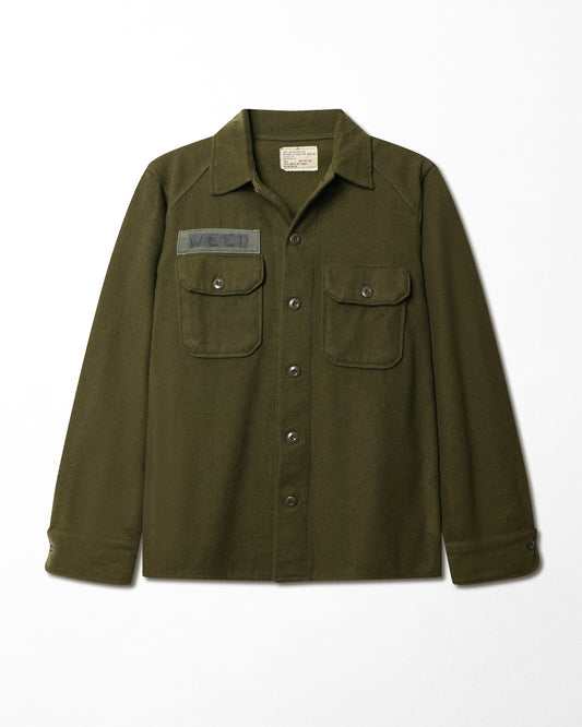 US ARMY OG-108 WOOL OLIVE SHIRT