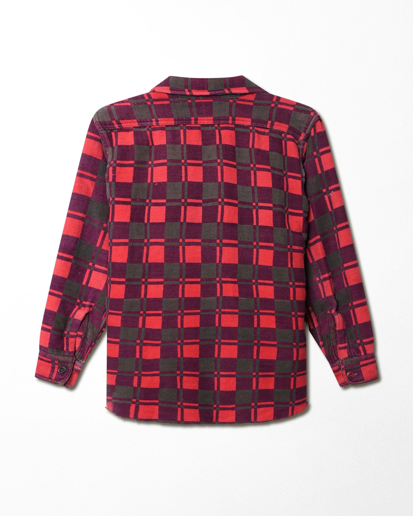 CHAMPION CHECKERED RED FLANNEL SHIRT