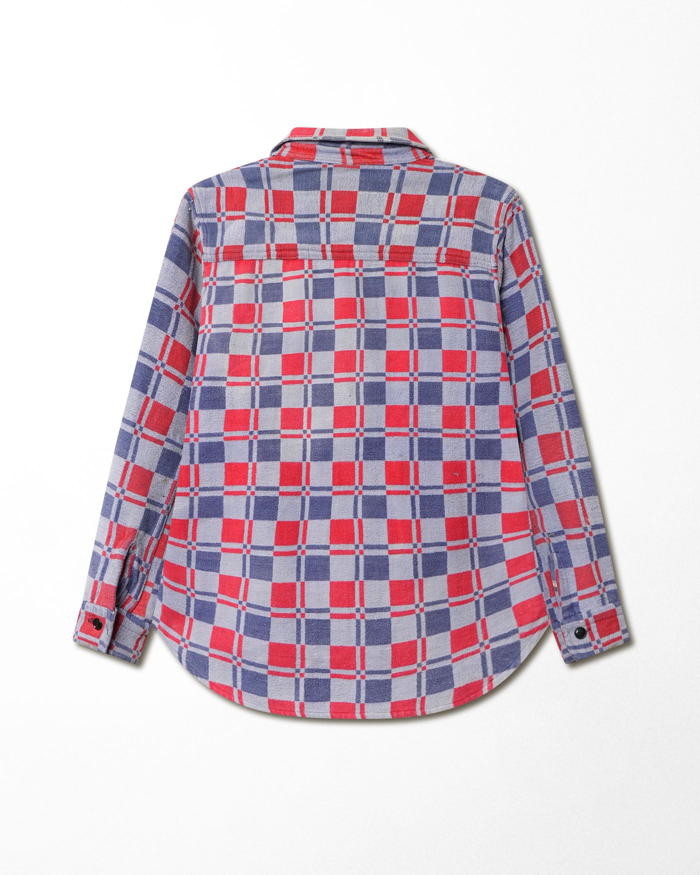 CHAMPION CHECKERED GREY FLANNEL SHIRT