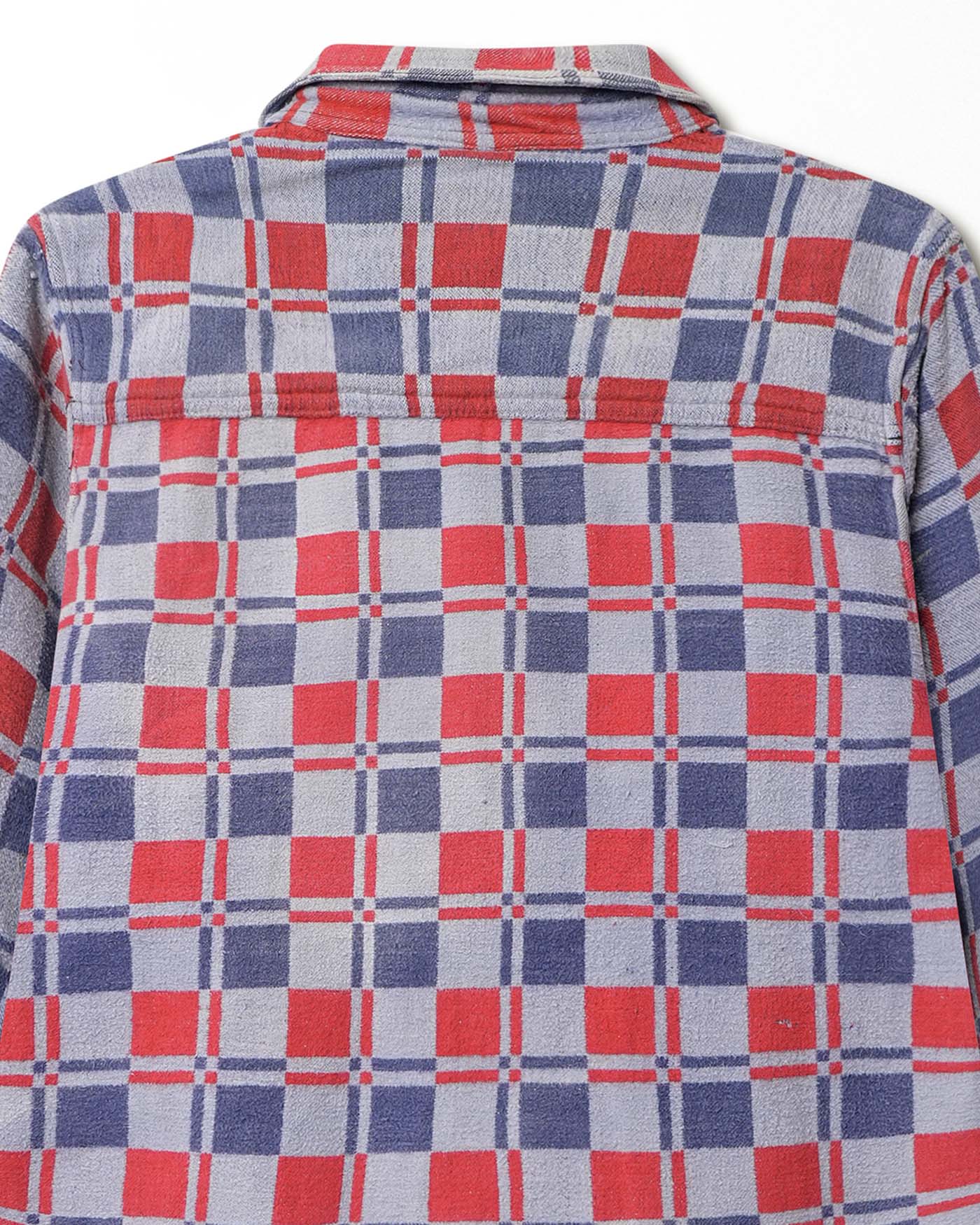 CHAMPION CHECKERED GREY FLANNEL SHIRT