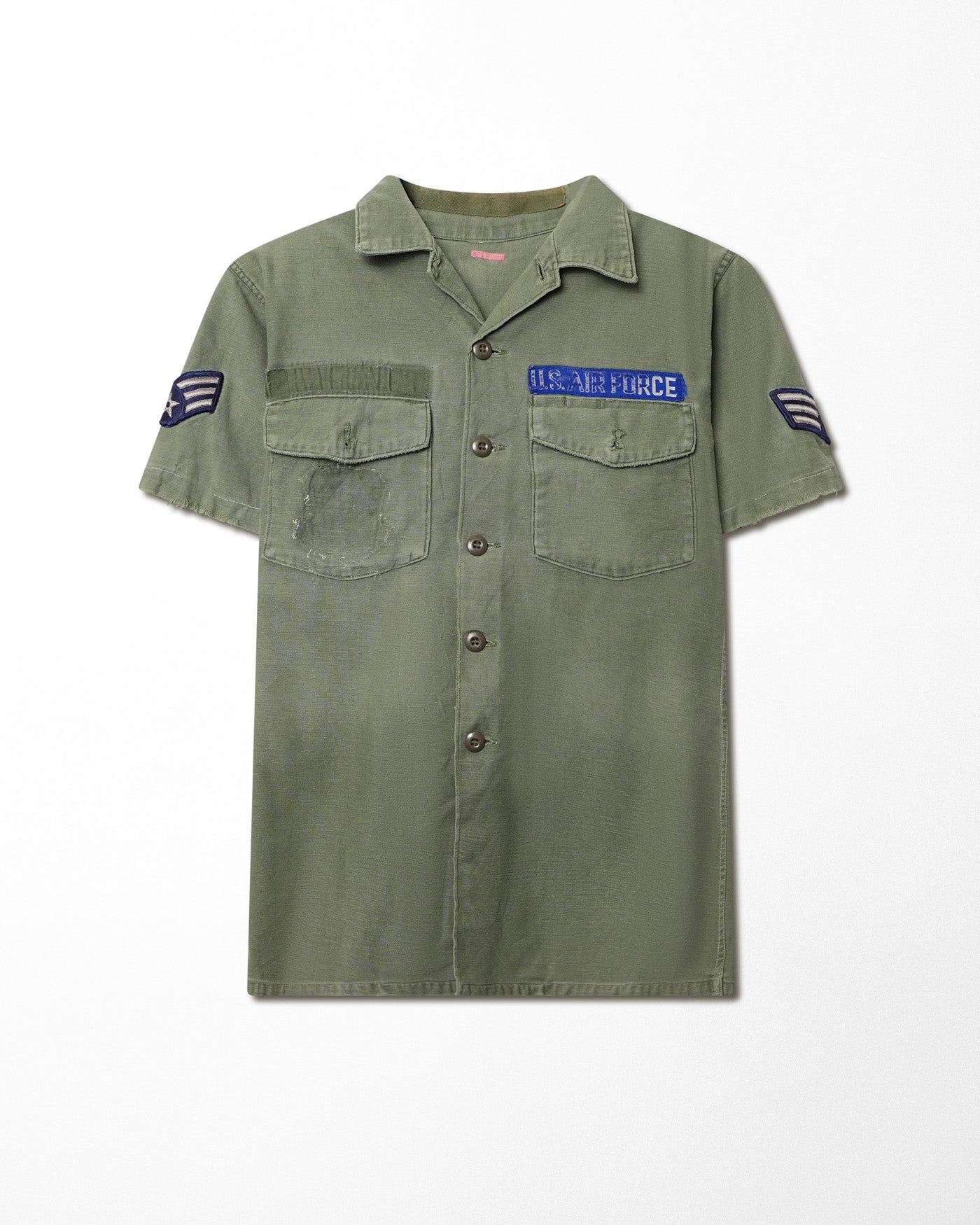 U.S. AIR FORCE OG-107 GREEN SHORT SLEEVE SHIRT