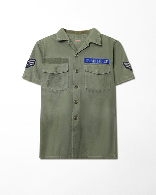 U.S. AIR FORCE OG-107 GREEN SHORT SLEEVE SHIRT