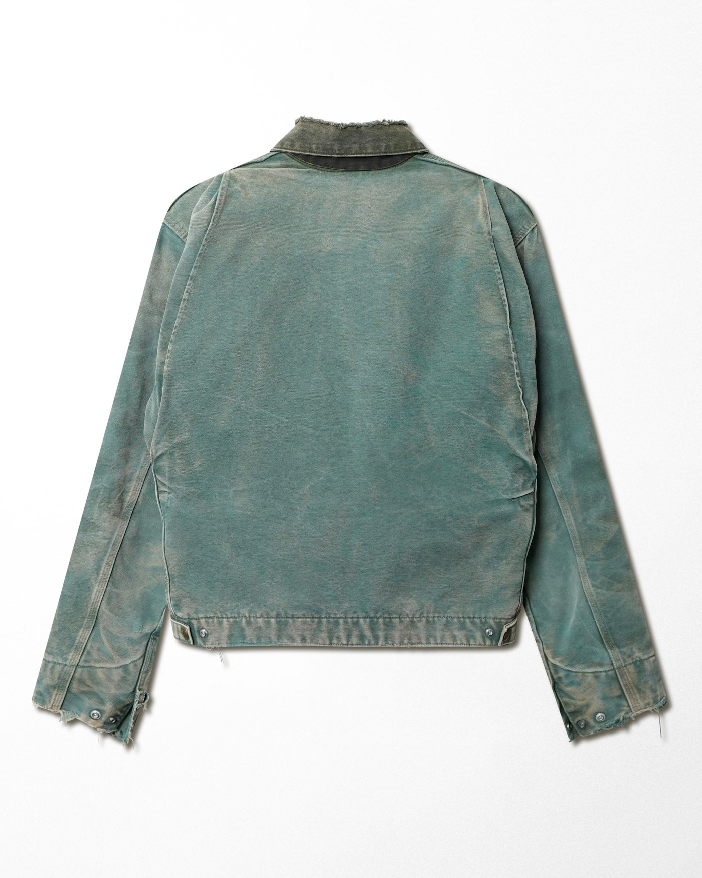 CARHARTT TEAL FADED AND DISTRESSED JACKET