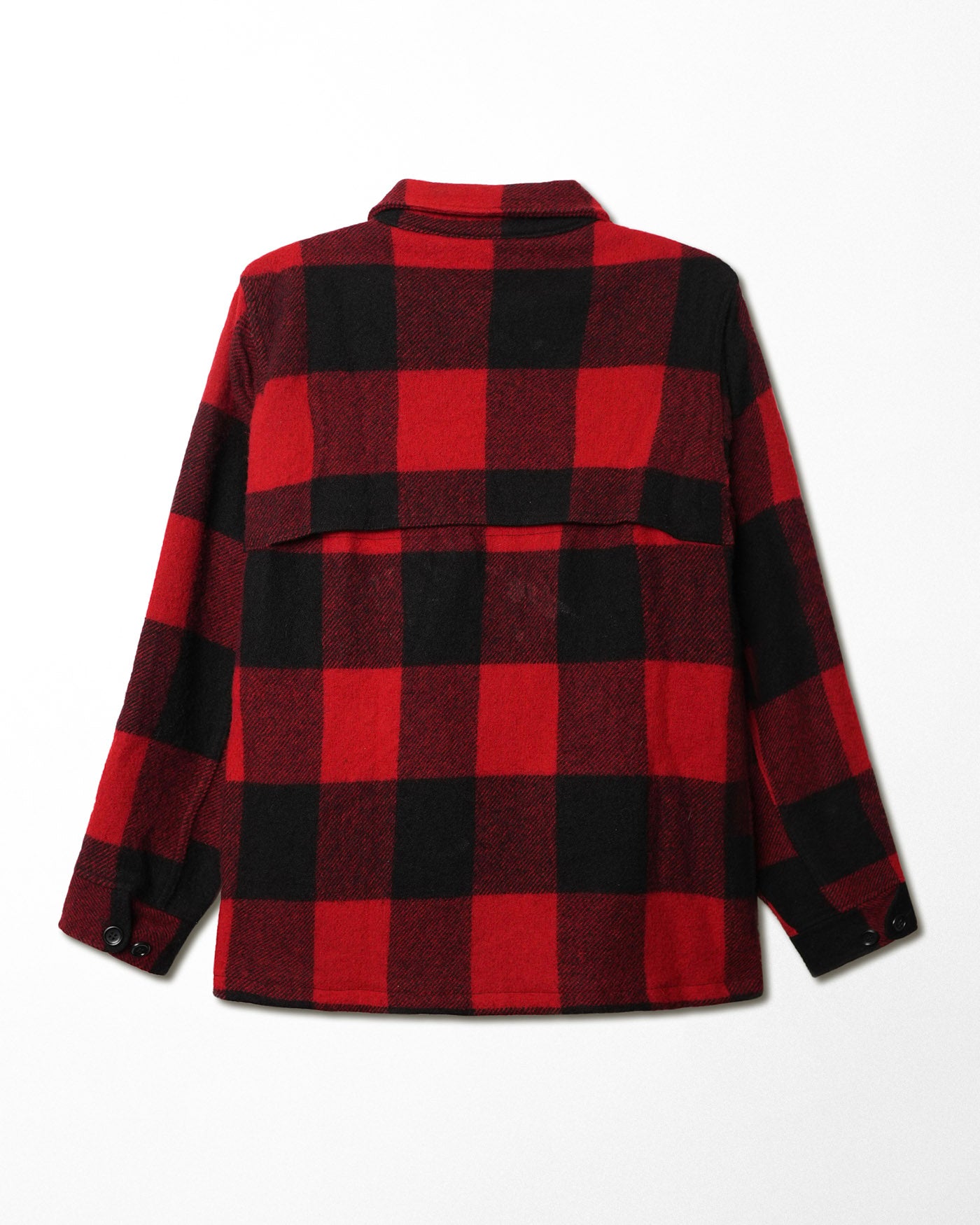 WOOLRICH CHECKERED FLANNEL RED JACKET