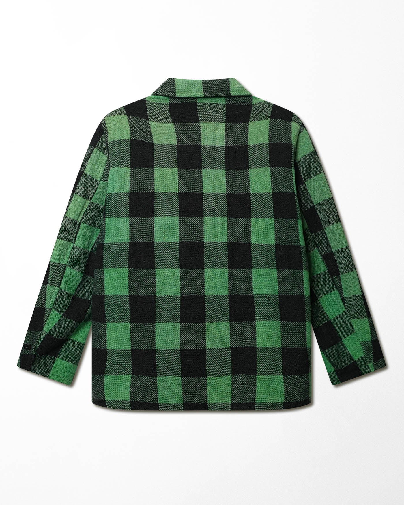 HERCULES GREEN BLACK WOOL JACKET
