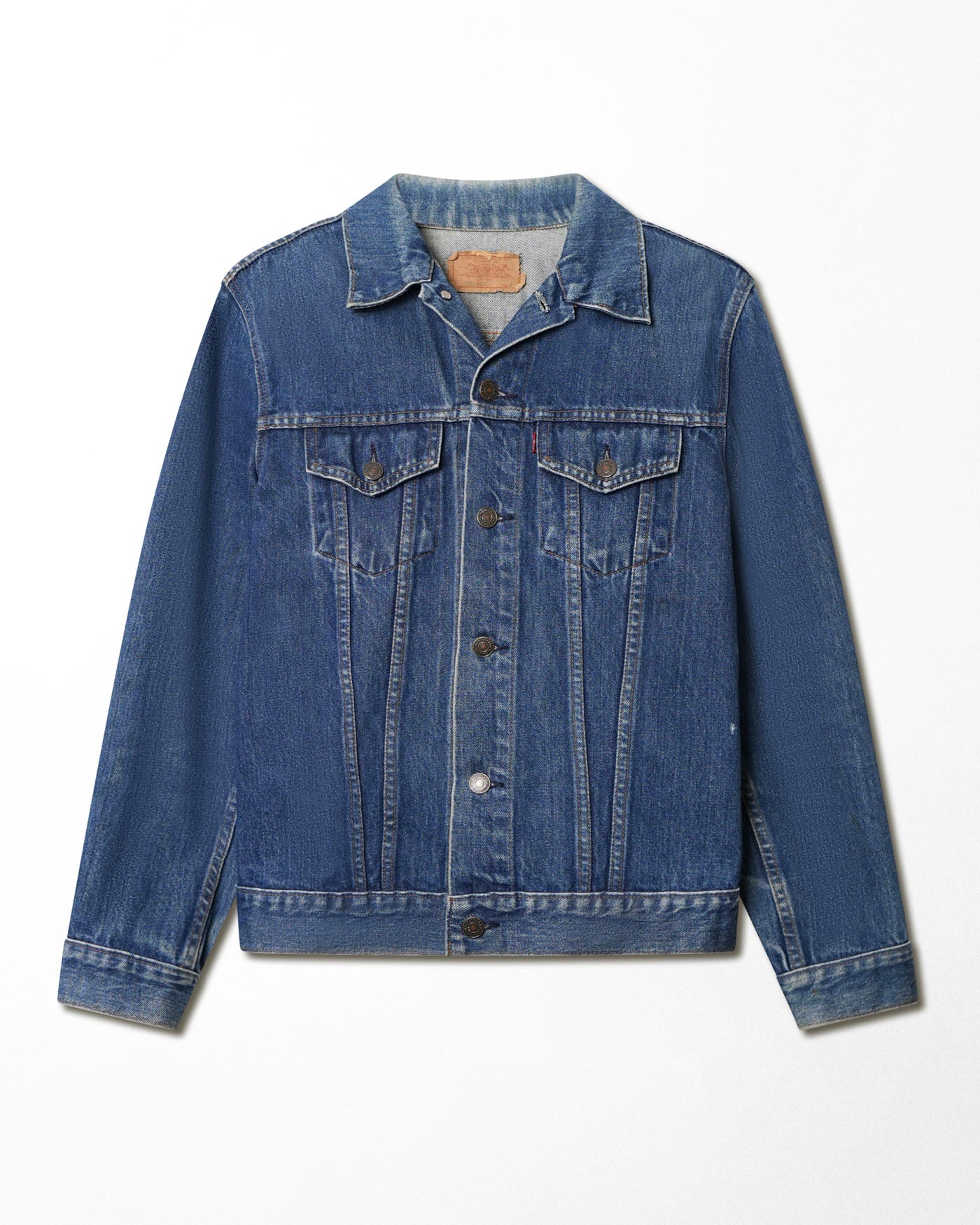LEVI'S TYPE III DARK WASH DENIM JACKET