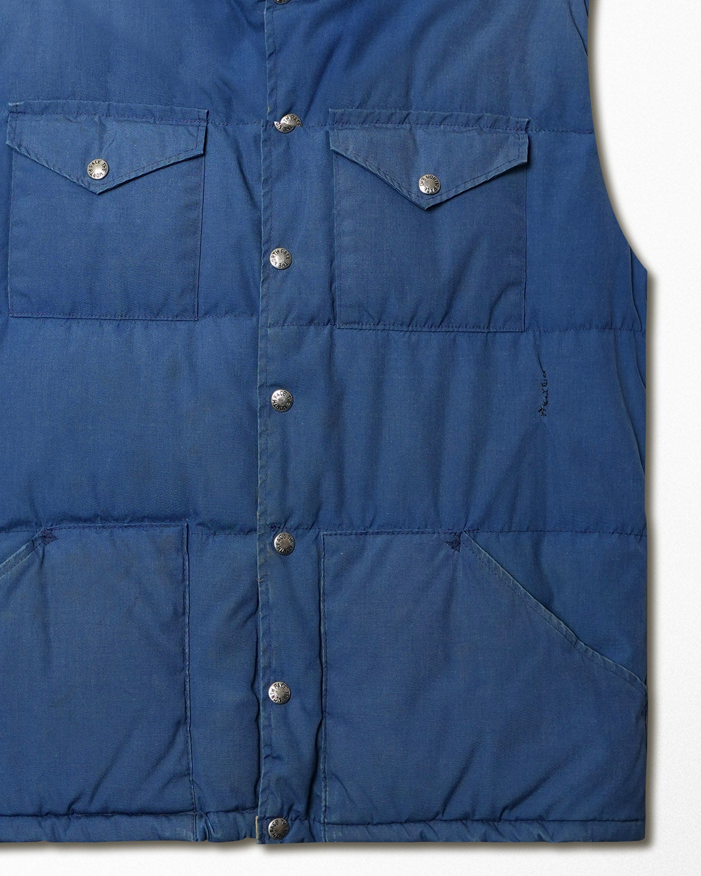 THE NORTH FACE BLUE PUFFER JACKET