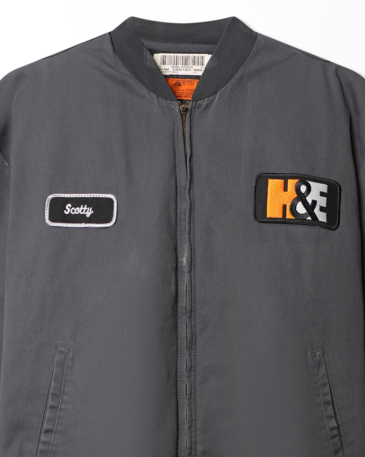 RED KAP GREY WORK JACKET