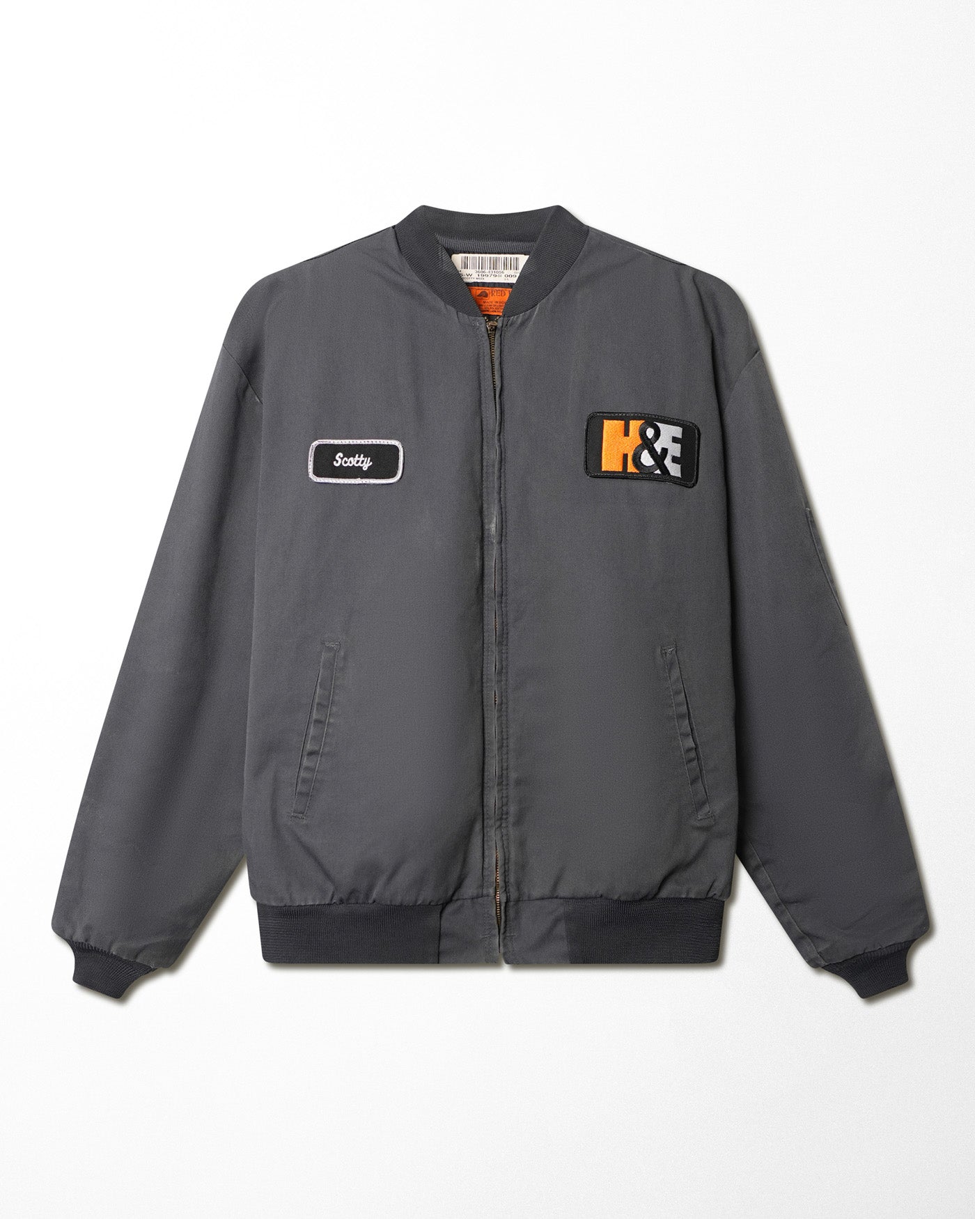 RED KAP GREY WORK JACKET