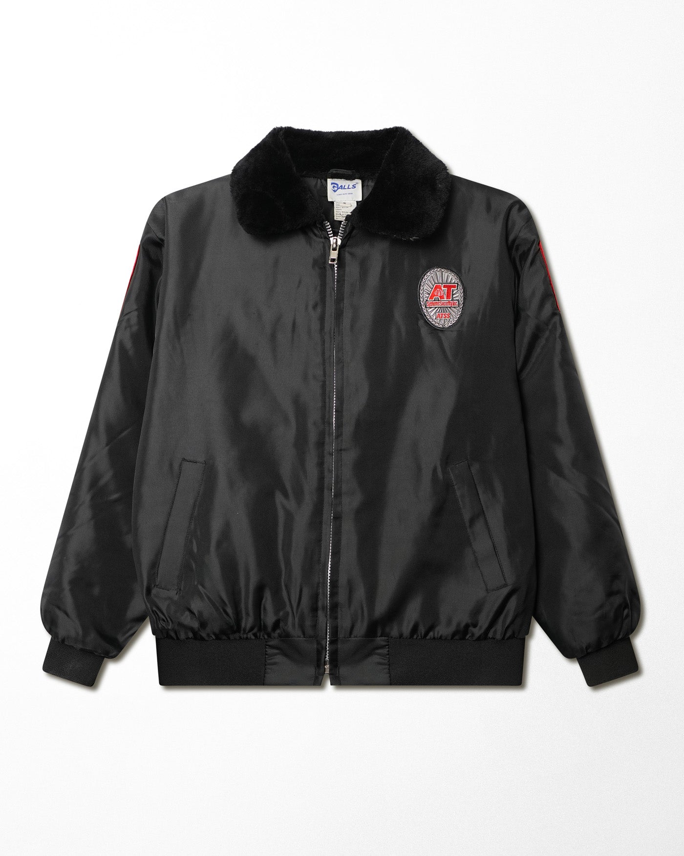 GALLS "SECURITY" BLACK BOMBER JACKET