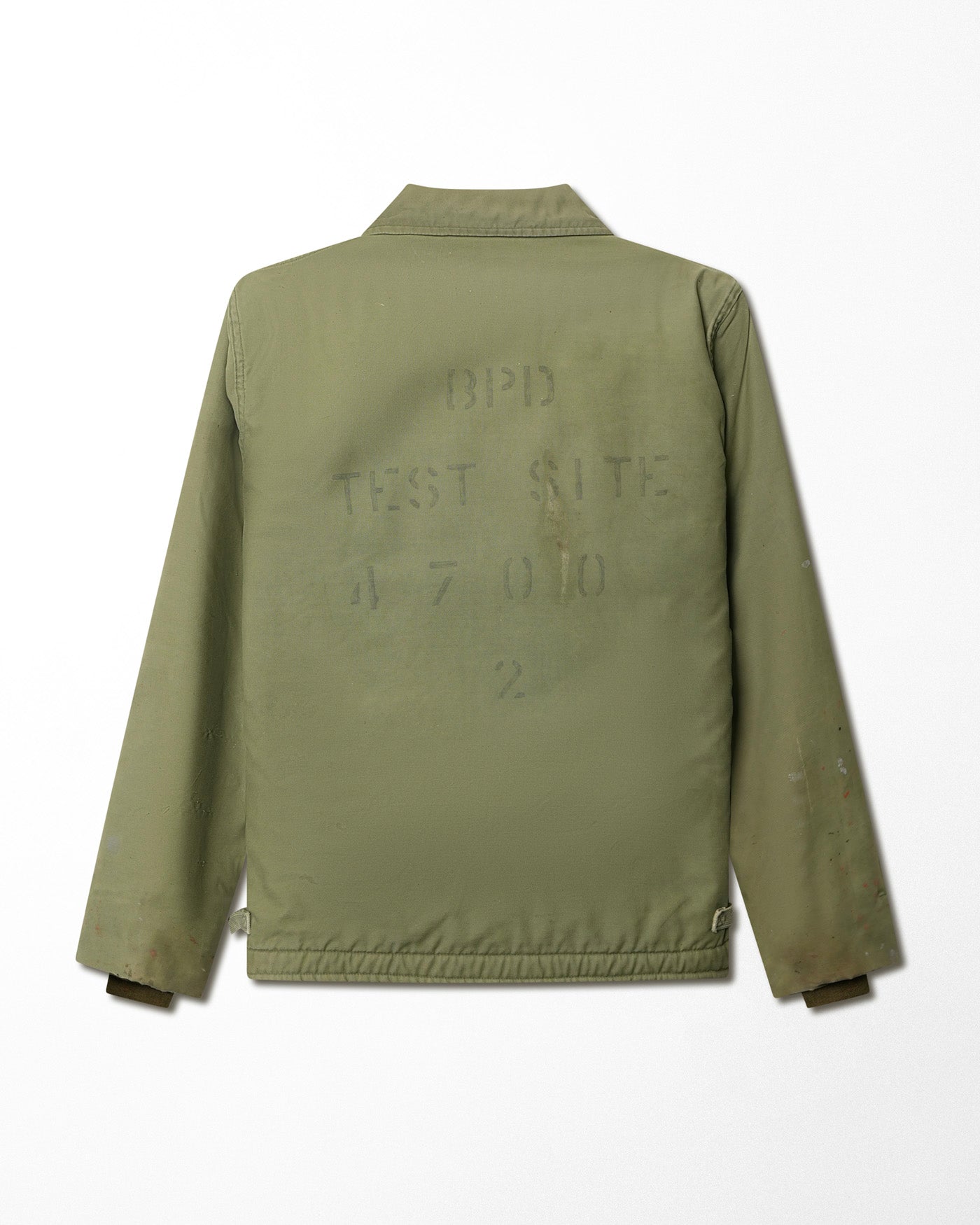 US ARMY A-2 GREEN DECK JACKET
