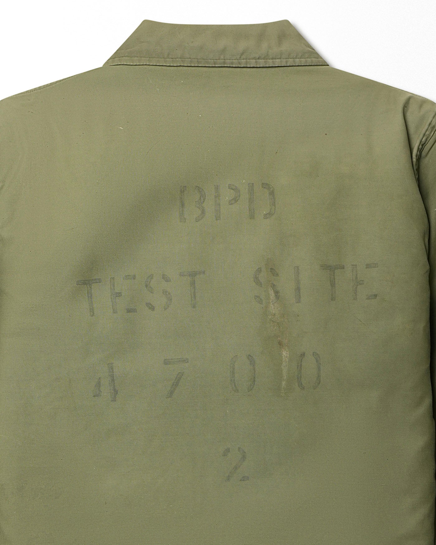 US ARMY A-2 GREEN DECK JACKET