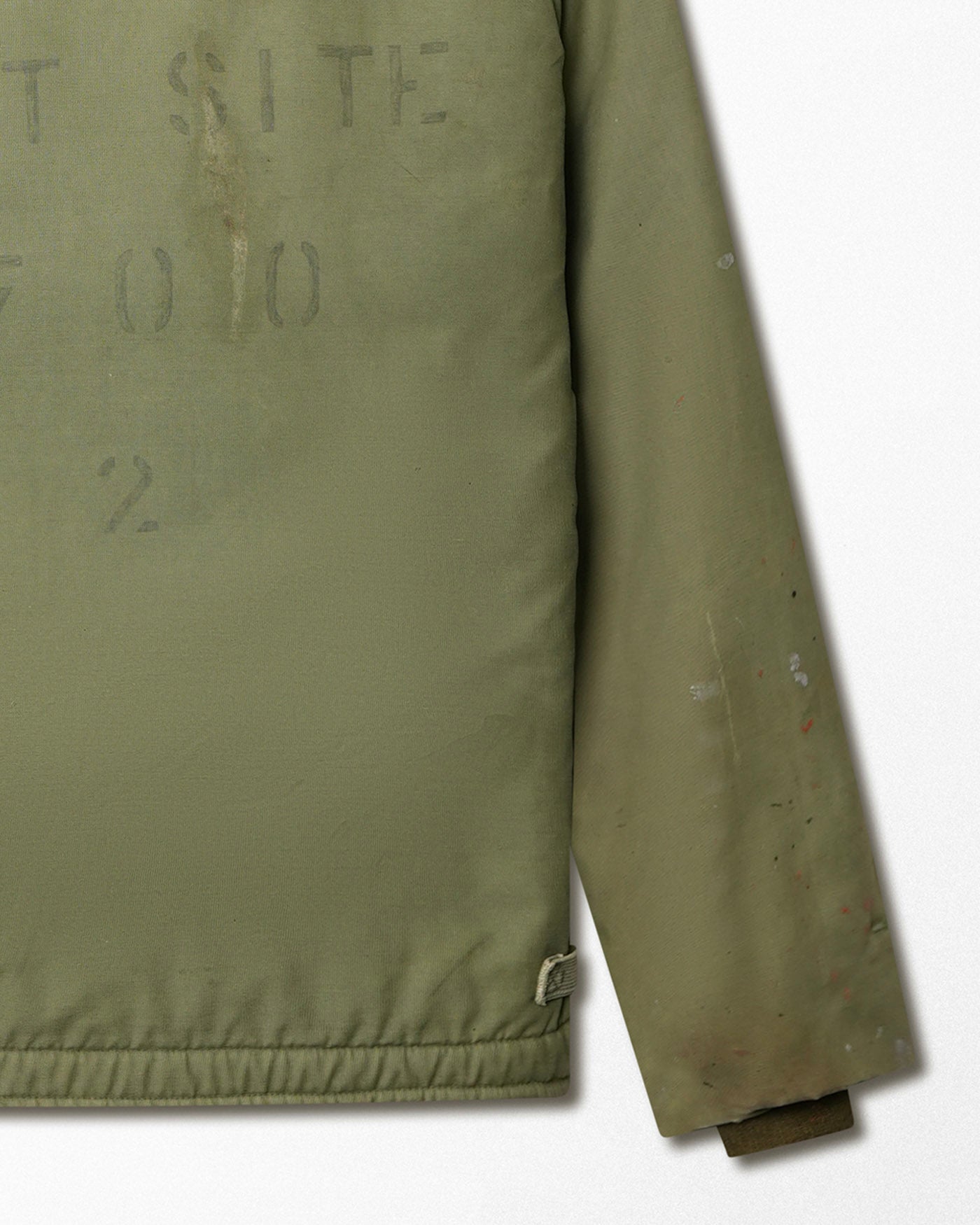 US ARMY A-2 GREEN DECK JACKET