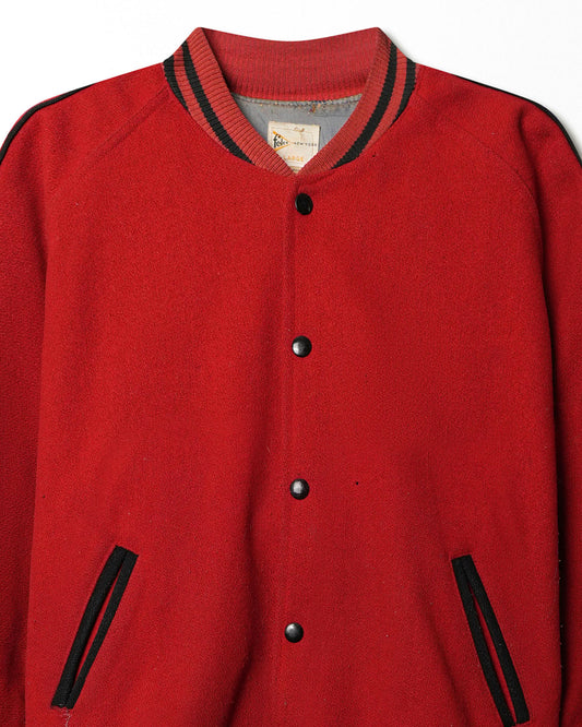 FELCO "HICKORY" RED VARSITY JACKET