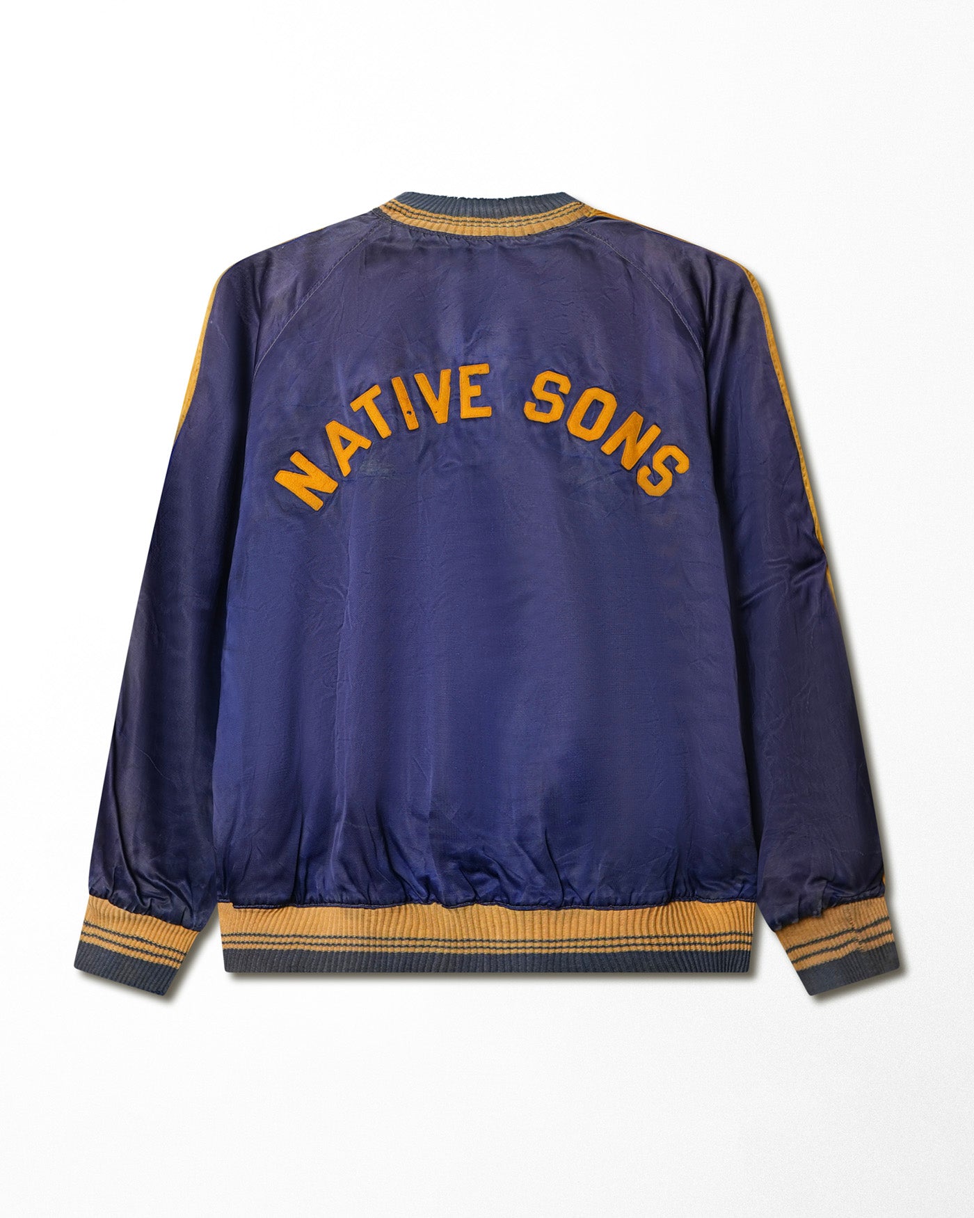EMPIRE "NATIVE SONS" BLUE DISTRESSED JACKET
