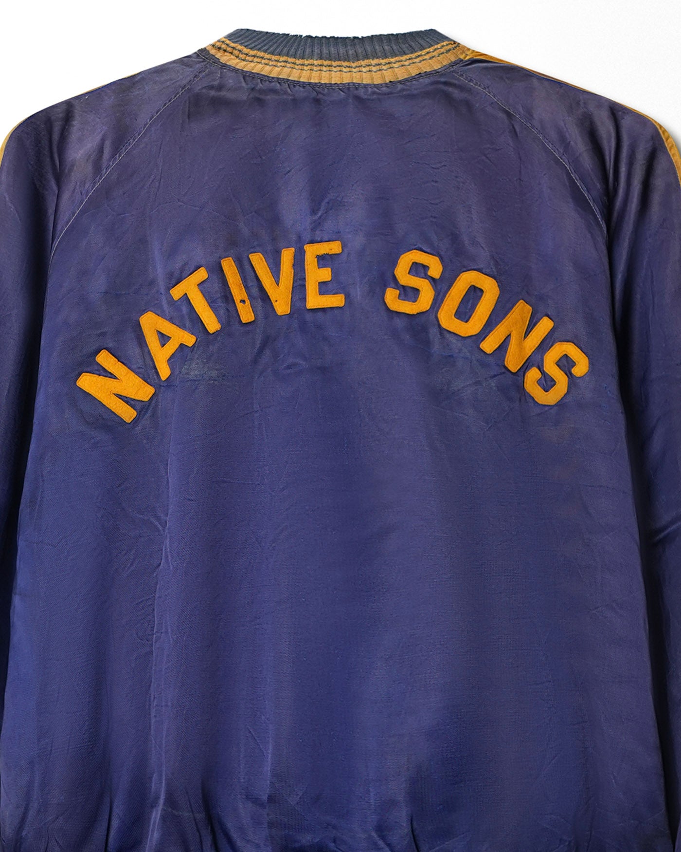 EMPIRE "NATIVE SONS" BLUE DISTRESSED JACKET