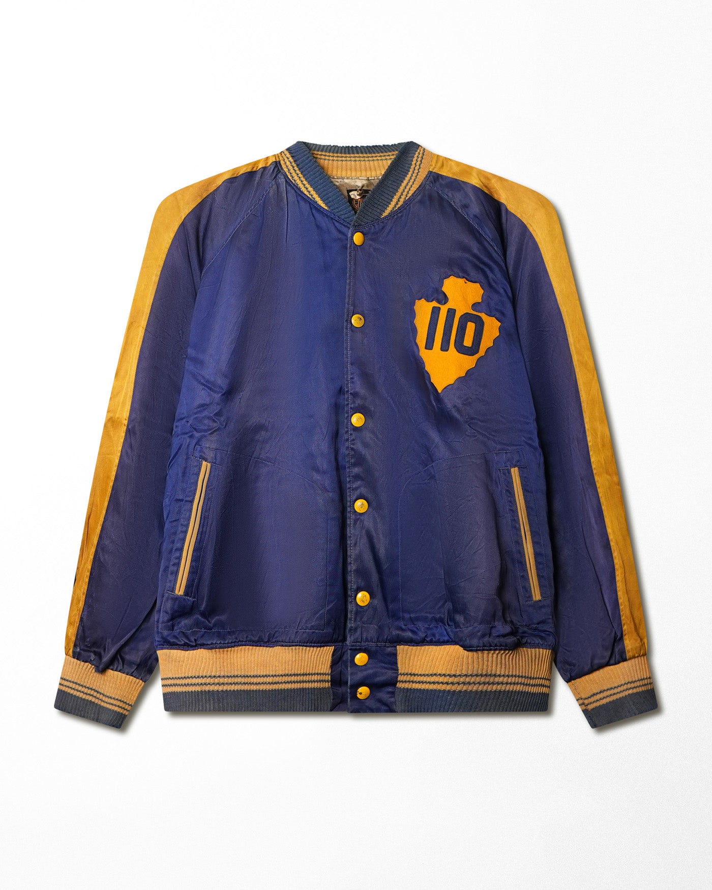 EMPIRE "NATIVE SONS" BLUE DISTRESSED JACKET