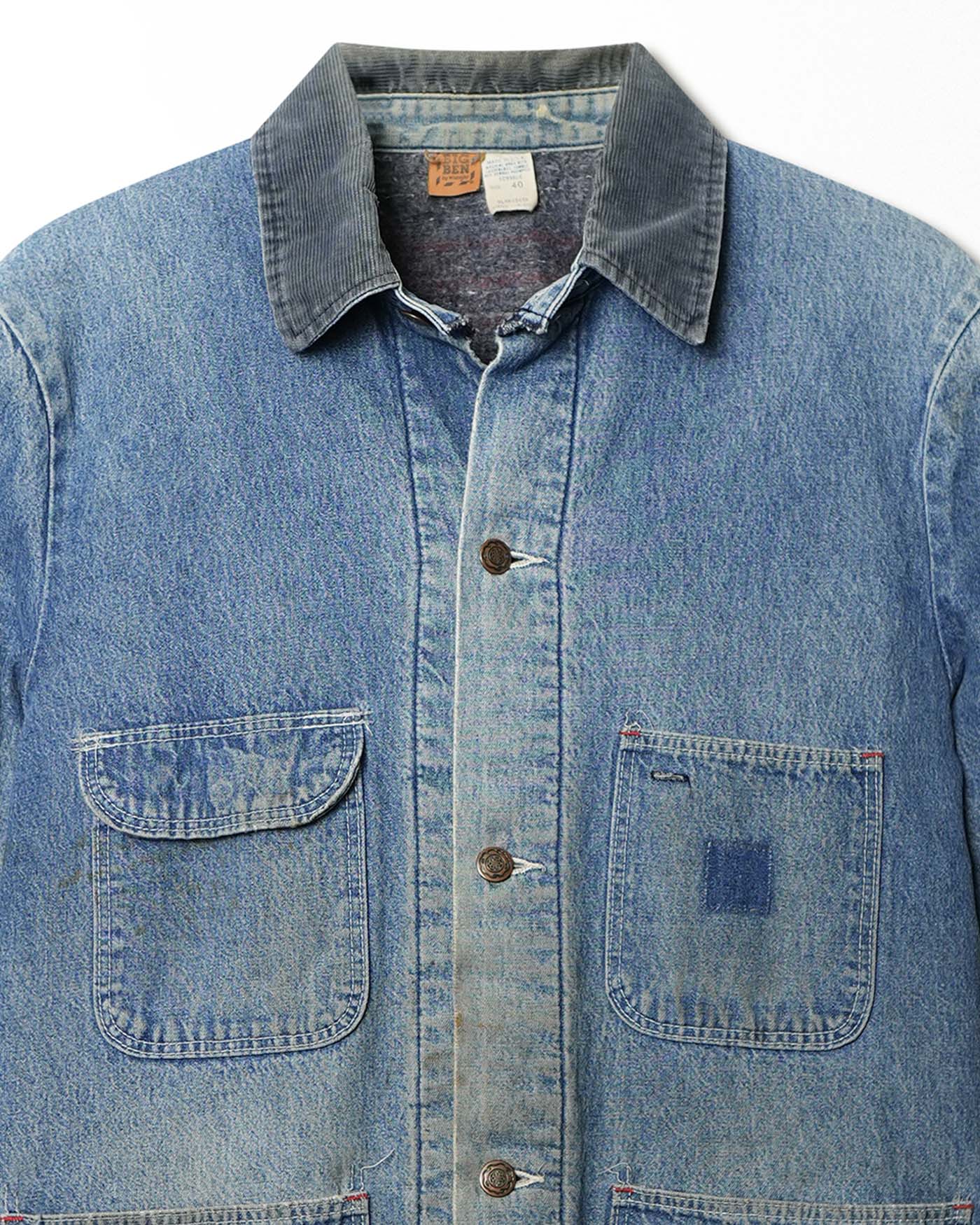 BIG BEN MEDIUM WASH DENIM CHORE JACKET