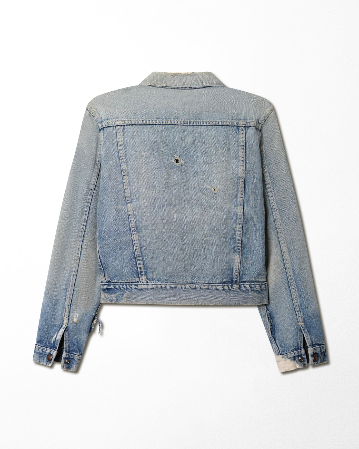JC PENNEY LIGHT WASH DENIM JACKET