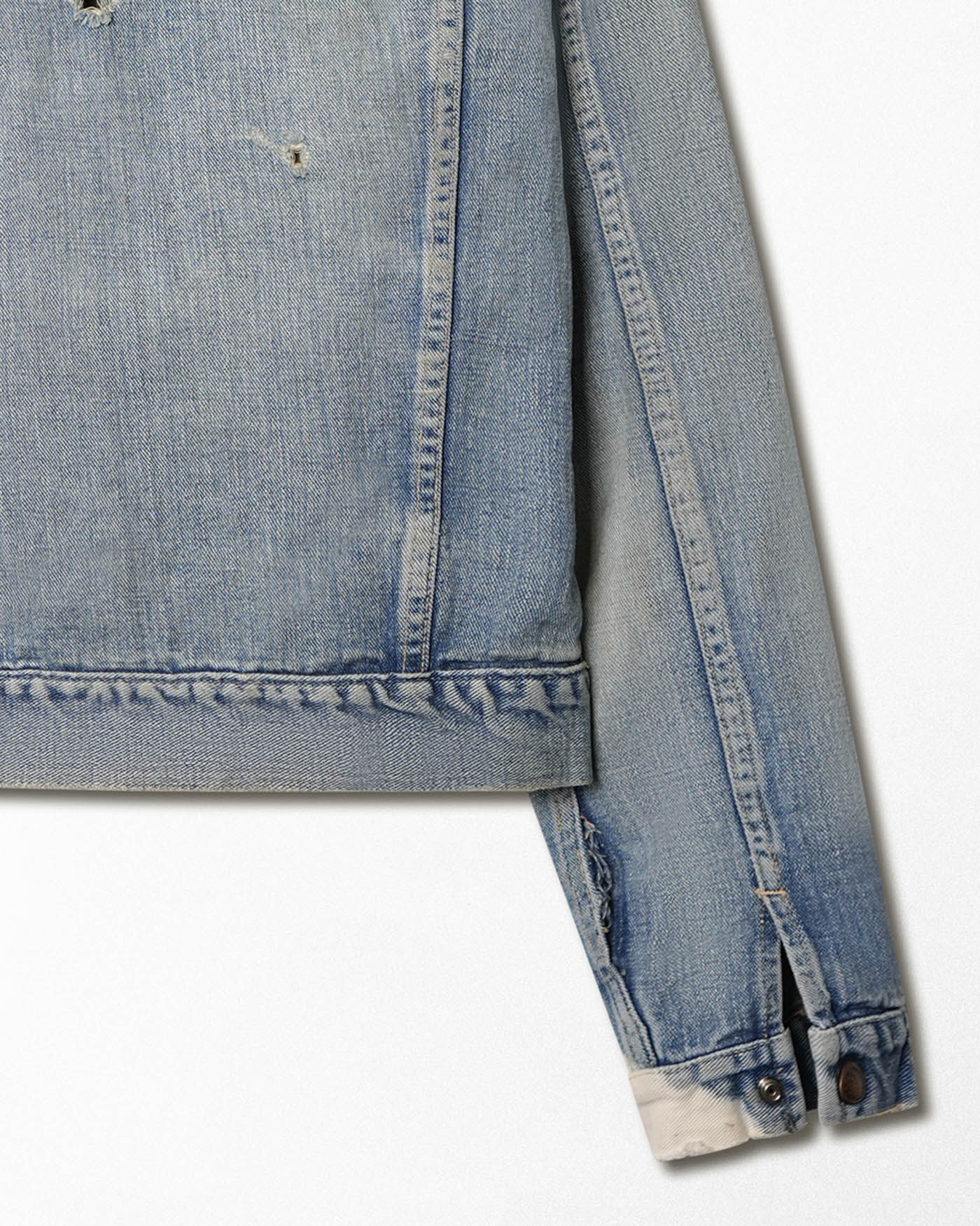 JC PENNEY LIGHT WASH DENIM JACKET