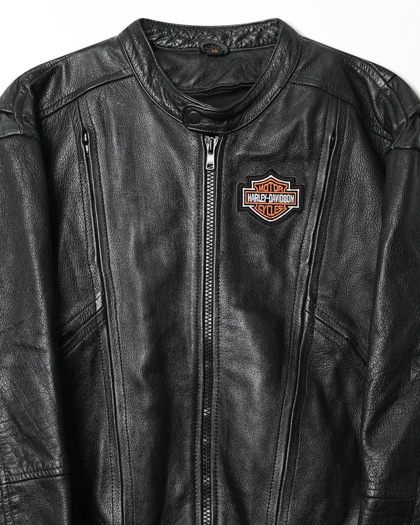 HARLEY DAVIDSON BLACK LEATHER JACKET