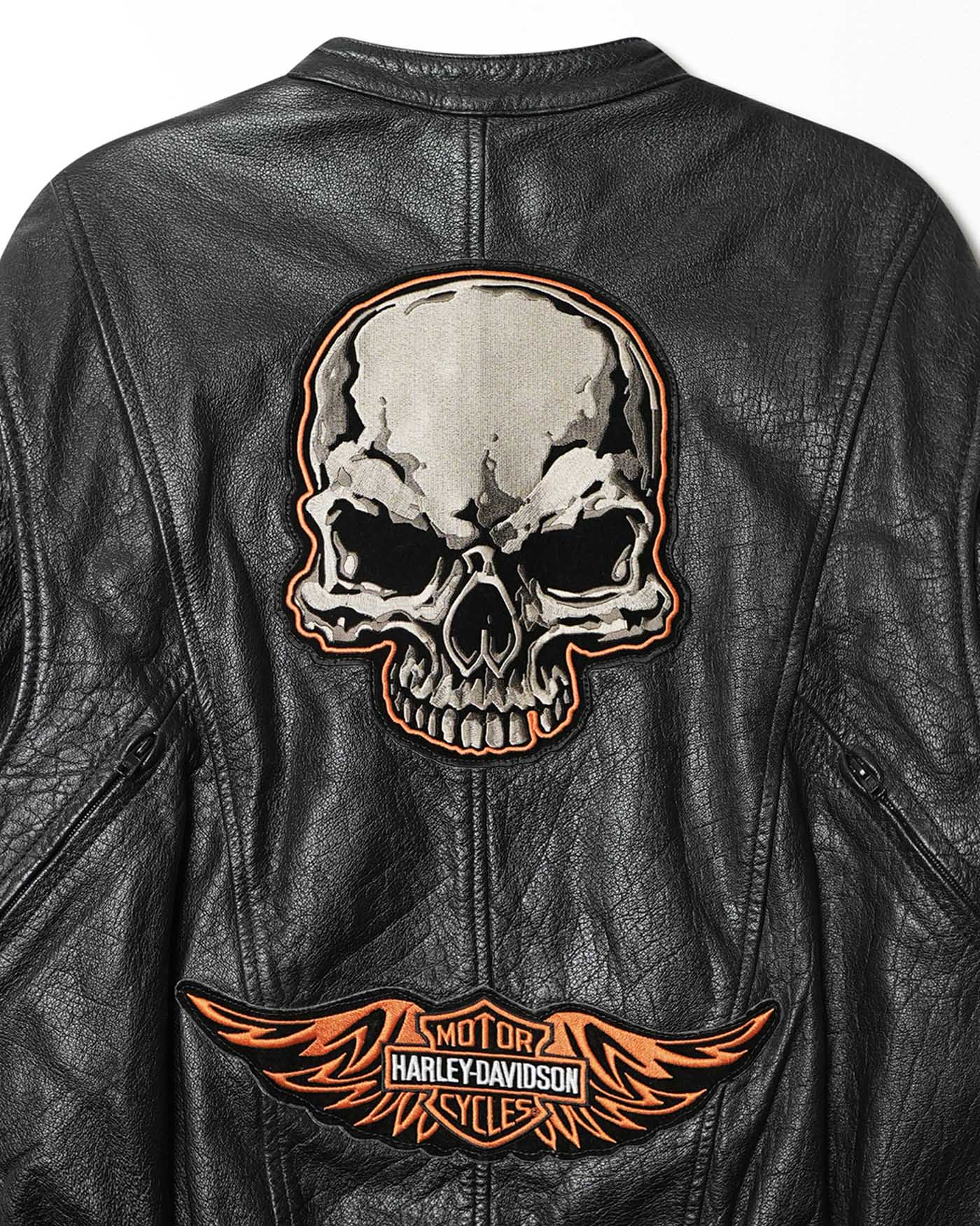 HARLEY DAVIDSON BLACK LEATHER JACKET