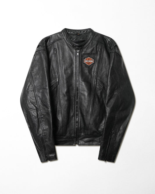 HARLEY DAVIDSON BLACK LEATHER JACKET