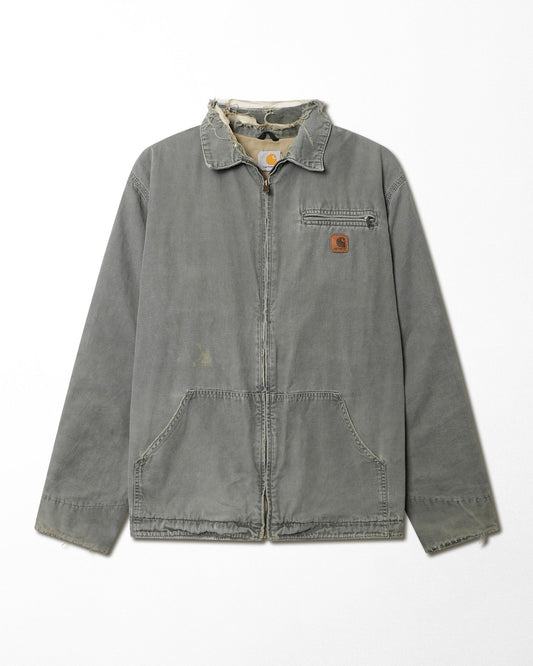 CARHARTT GREY DISTRESSED JACKET