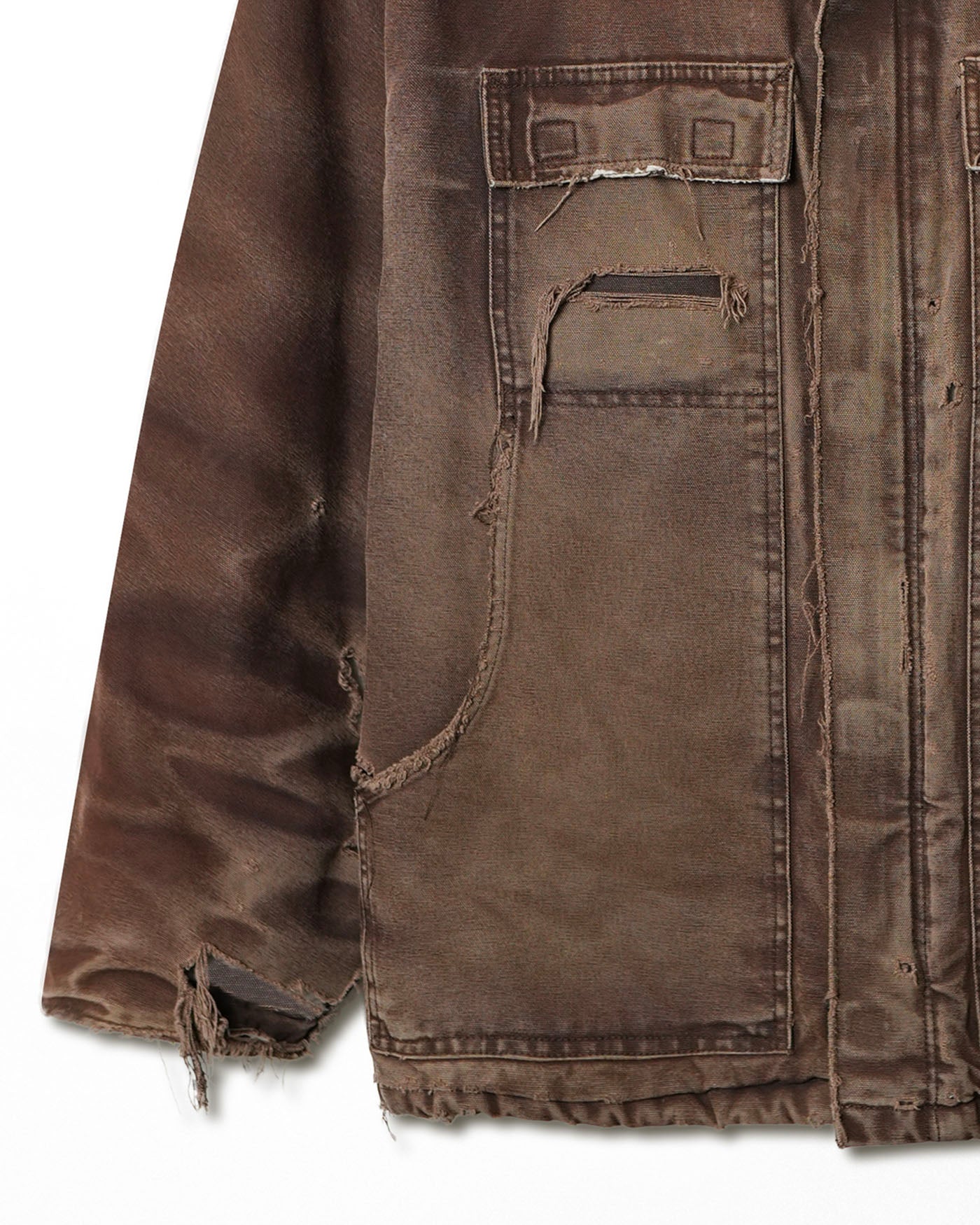 CARHARTT ARTIC BROWN DISTRESSED JACKET
