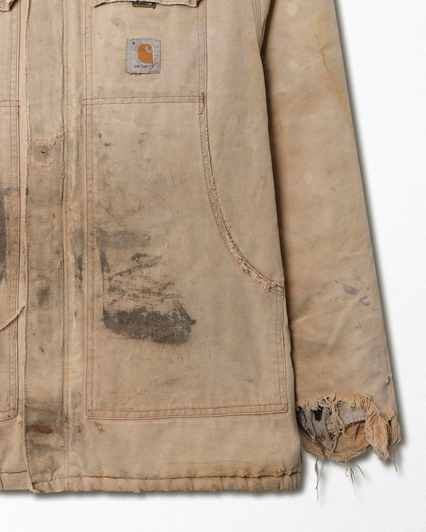 CARHARTT ARTIC TAN DISTRESSED JACKET