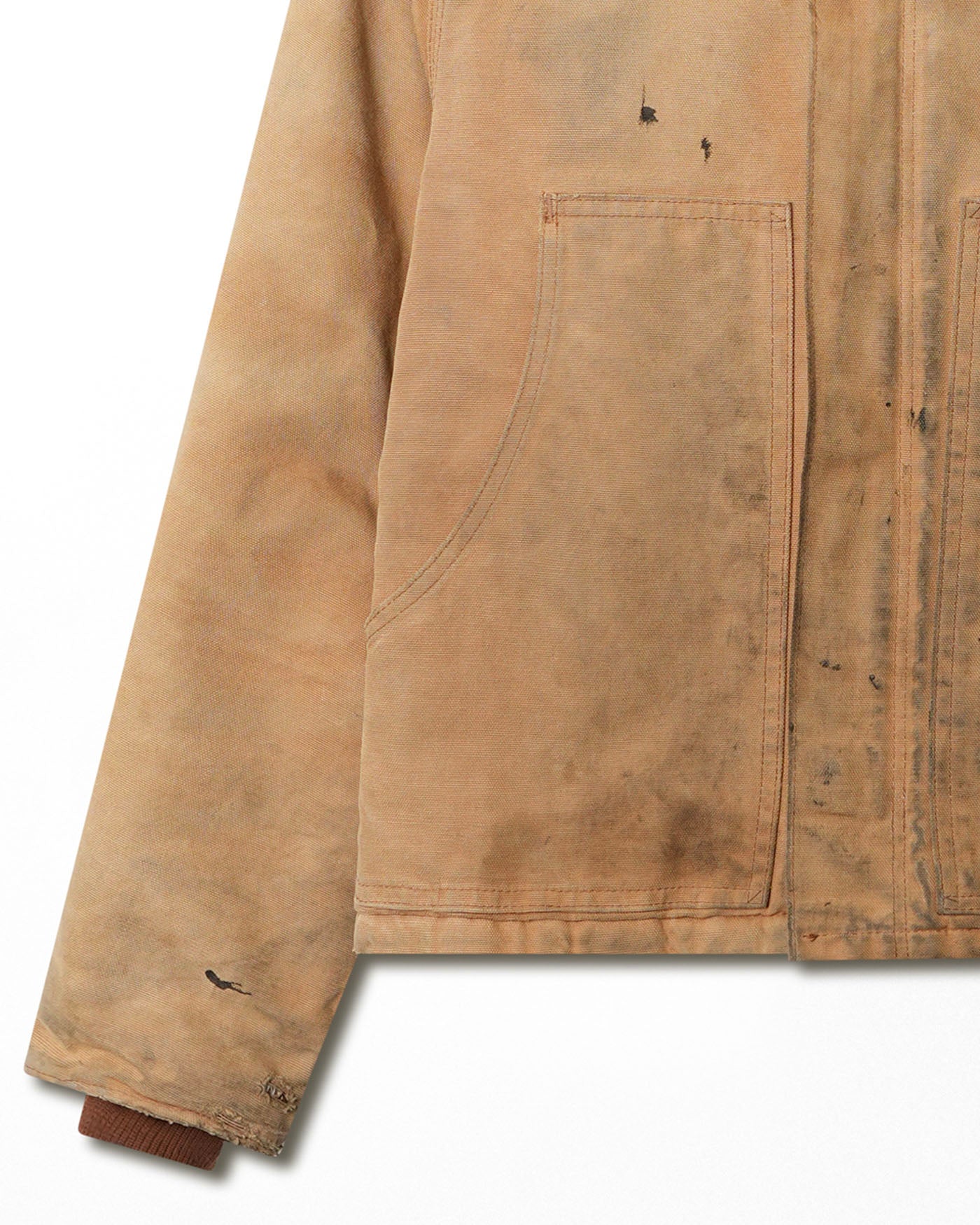 CARHARTT BEIGE FADED ARCTIC JACKET
